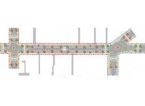 Pakenham Revitalisation Mesh Landscape