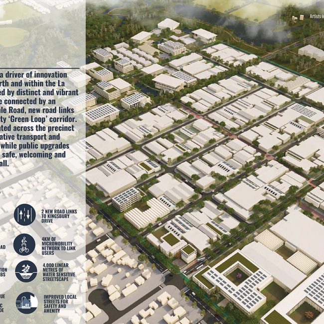 Mesh Strategic Urban Design + Heidelberg West Business Park Masterplan